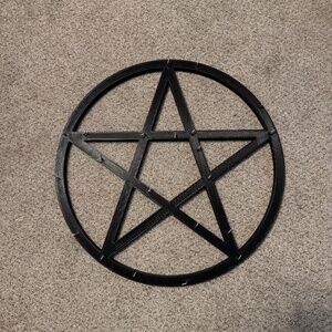 Pentagram Wall Jewelry Holder